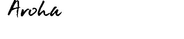 Aroha字体