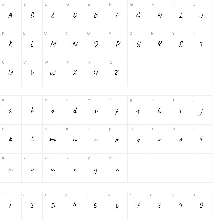 Aroha字体