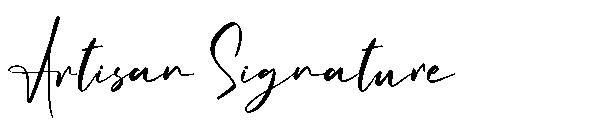 Artisan Signature