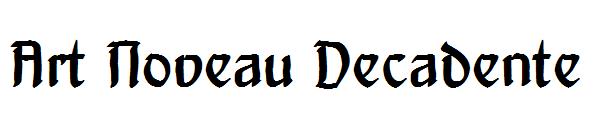 Art Noveau Decadente