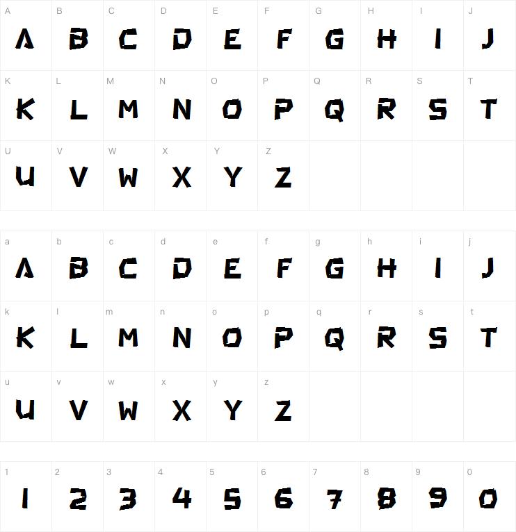 a Art Paper字体