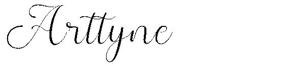 Arttyne字体