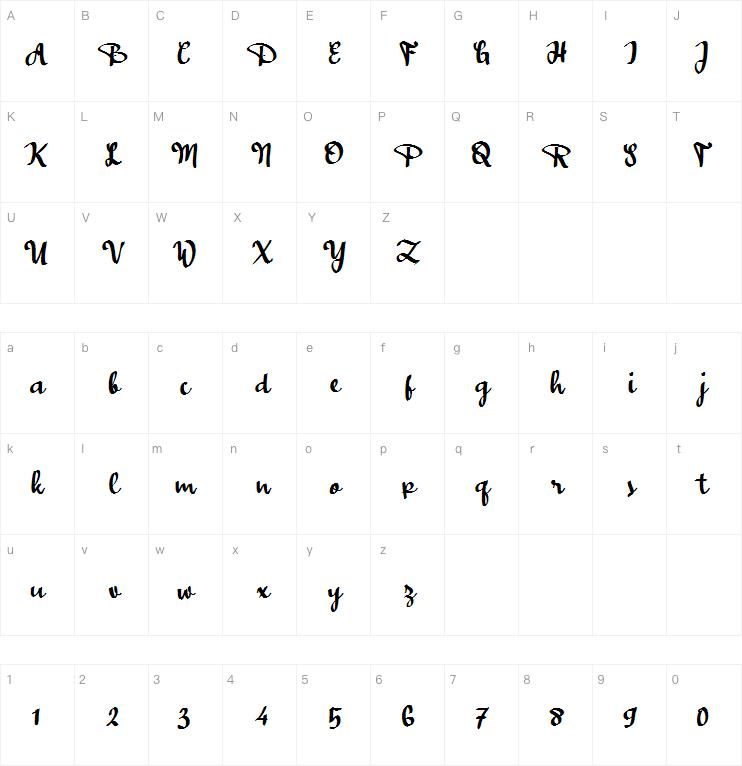 a Asalkan字体