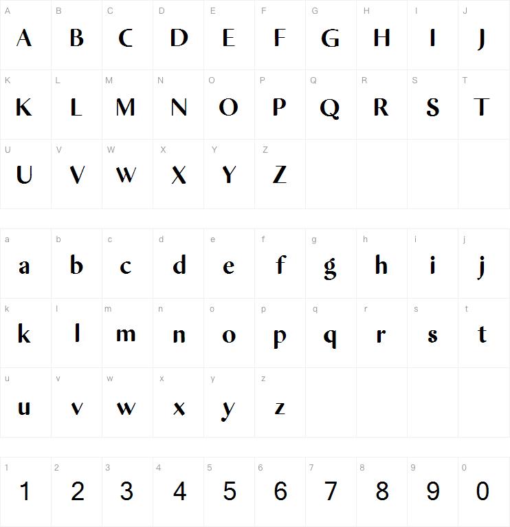 Asdaen Ligature字体