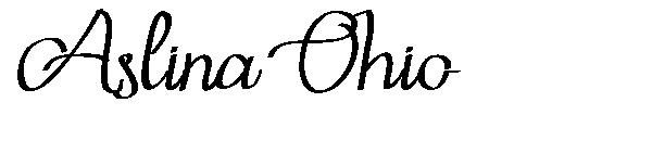 Aslina Ohio字体