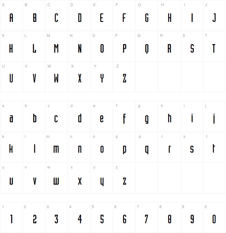 Assiduous字体