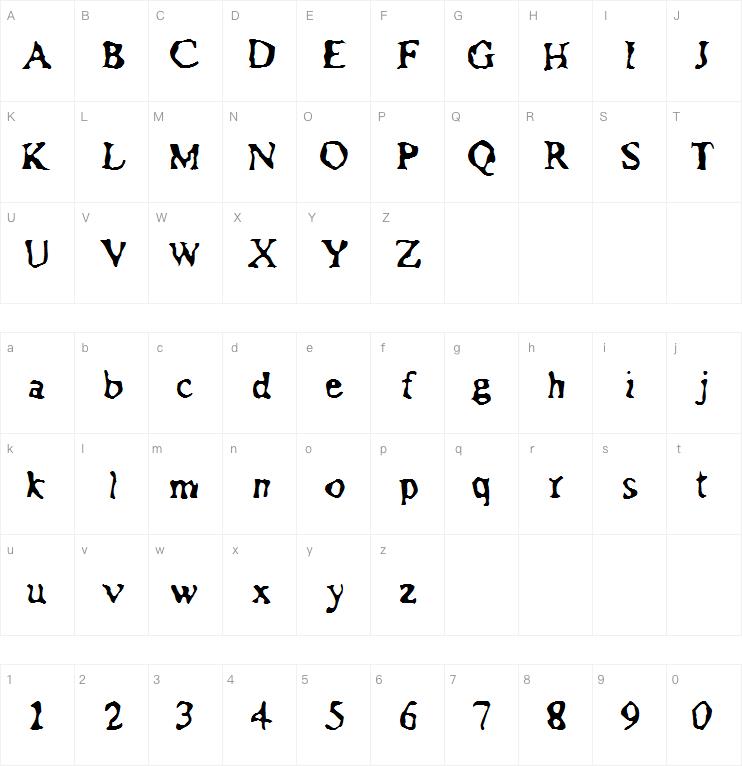 Assimilation字体