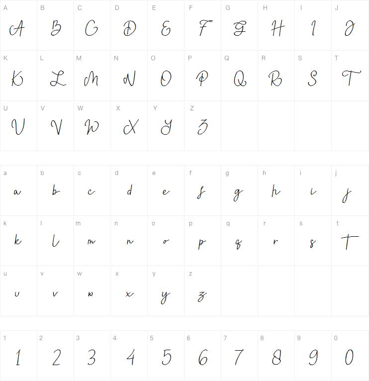 Astriany字体