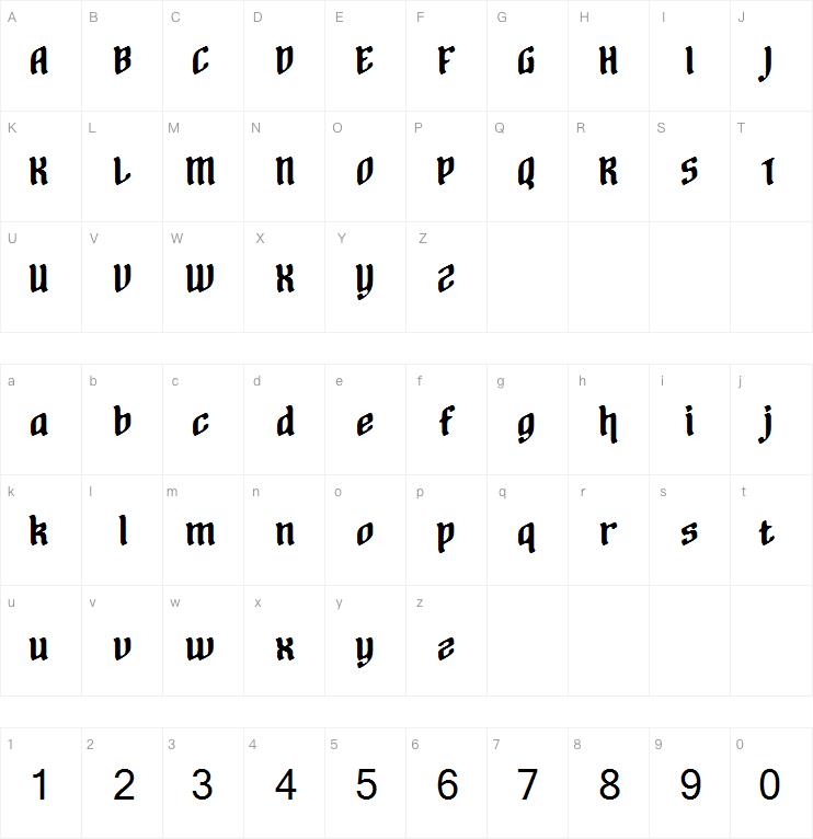A Stroke of Geneus2字体