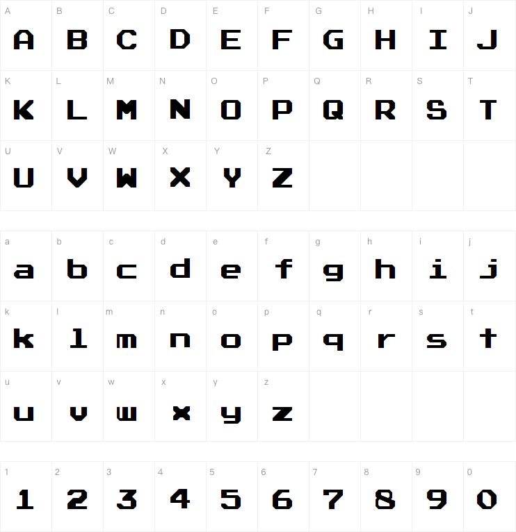 Atari字体
