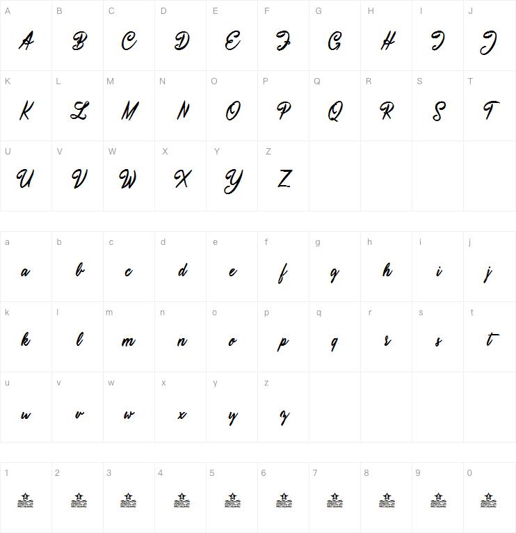 Atmospherica字体