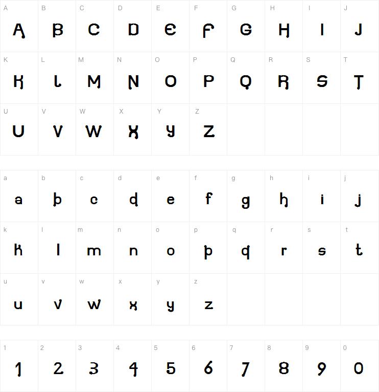 Atomium字体