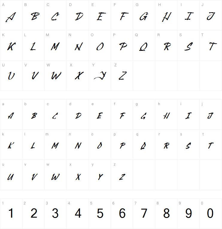 Attacktion字体