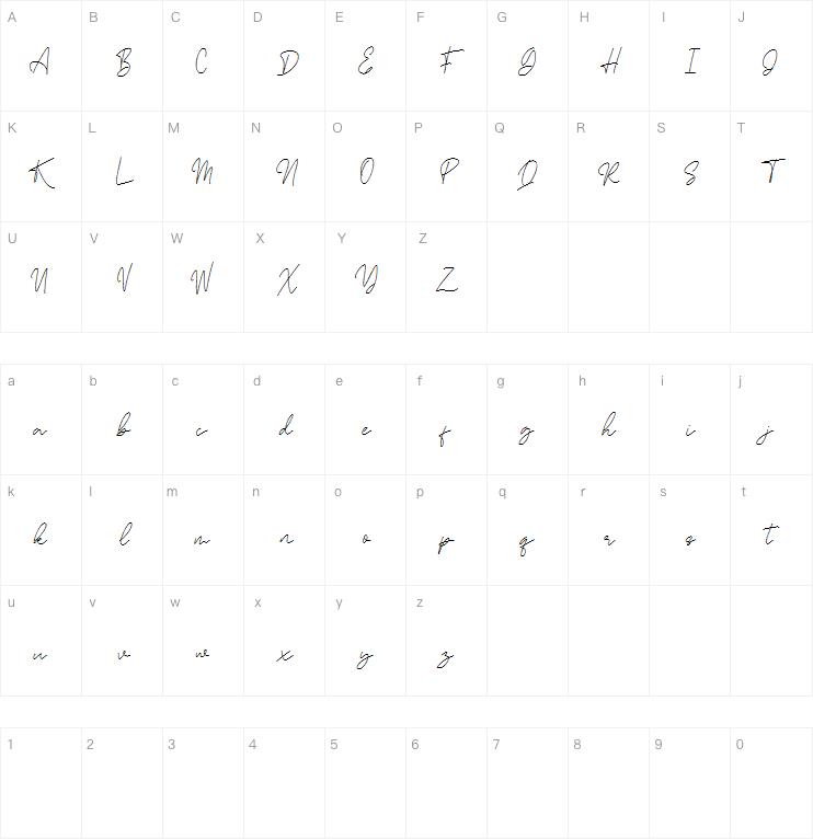 Attahost字体