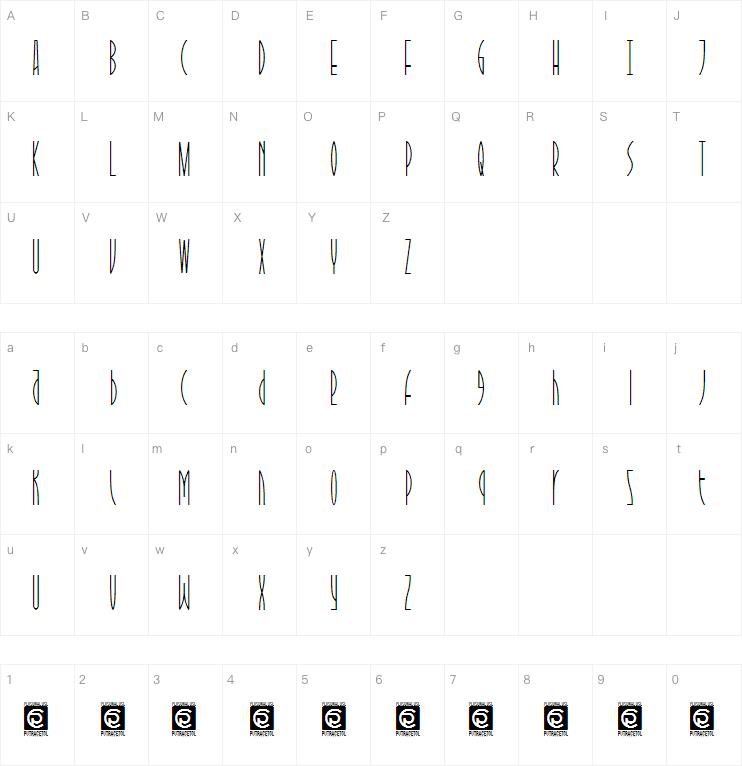 Attaira Display字体