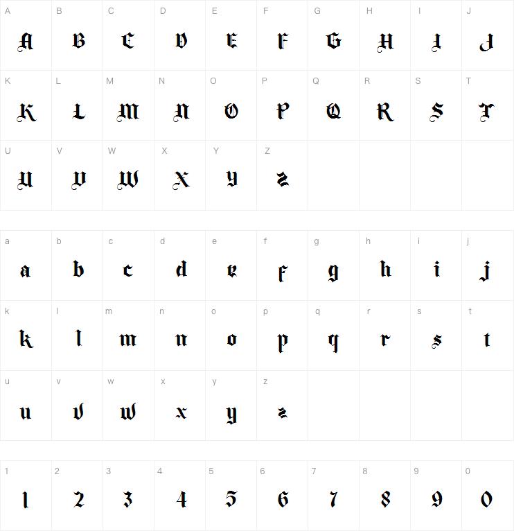Aubange Belgium字体