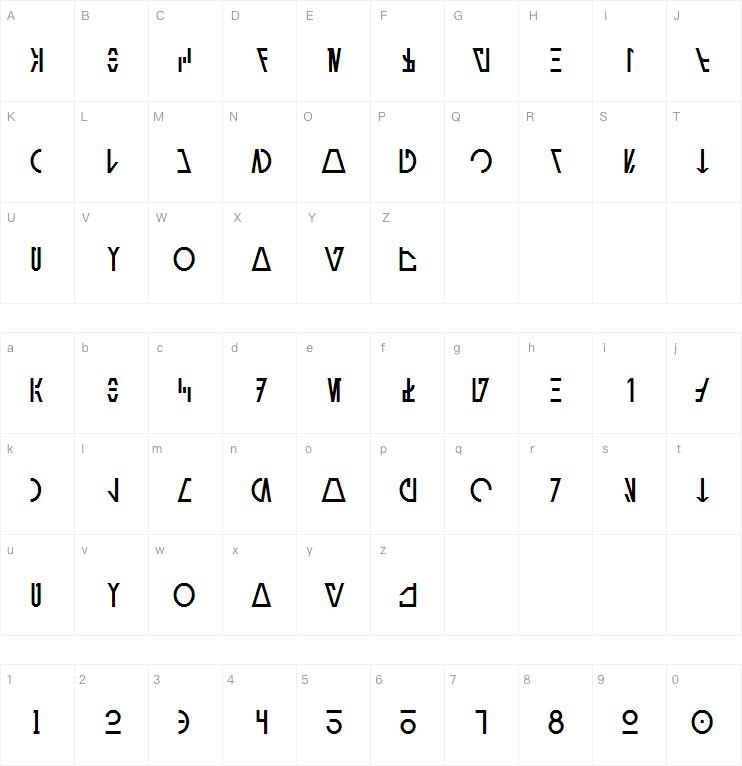 Aurebesh Cantina字体