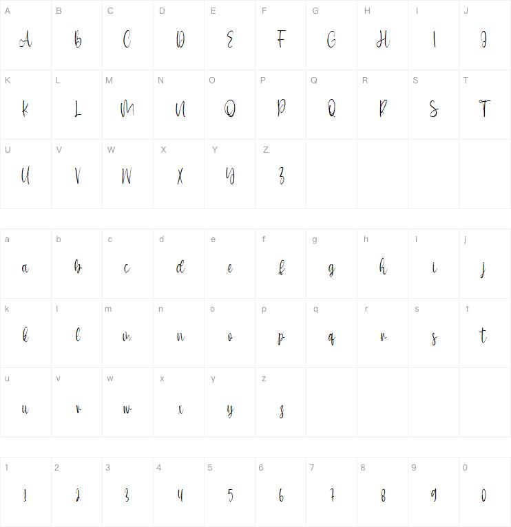 Austyn字体