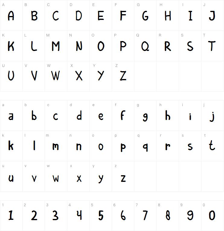 Autisem字体