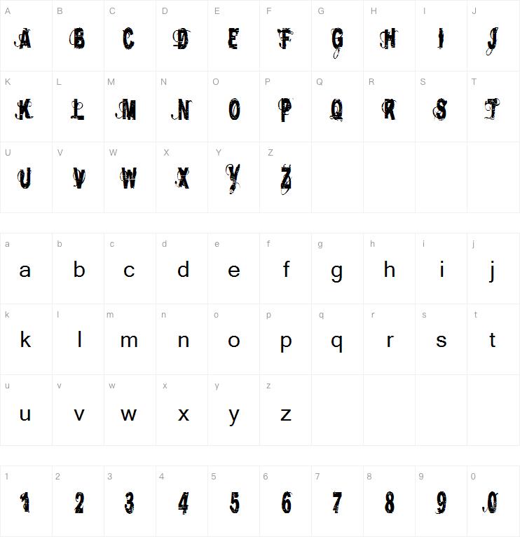 AutoDestruction字体