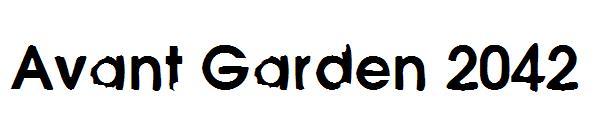 Avant Garden 2042字体