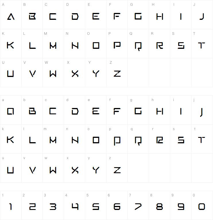 AV Cosmos字体