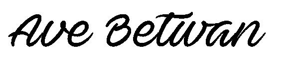 Ave Betwan字体