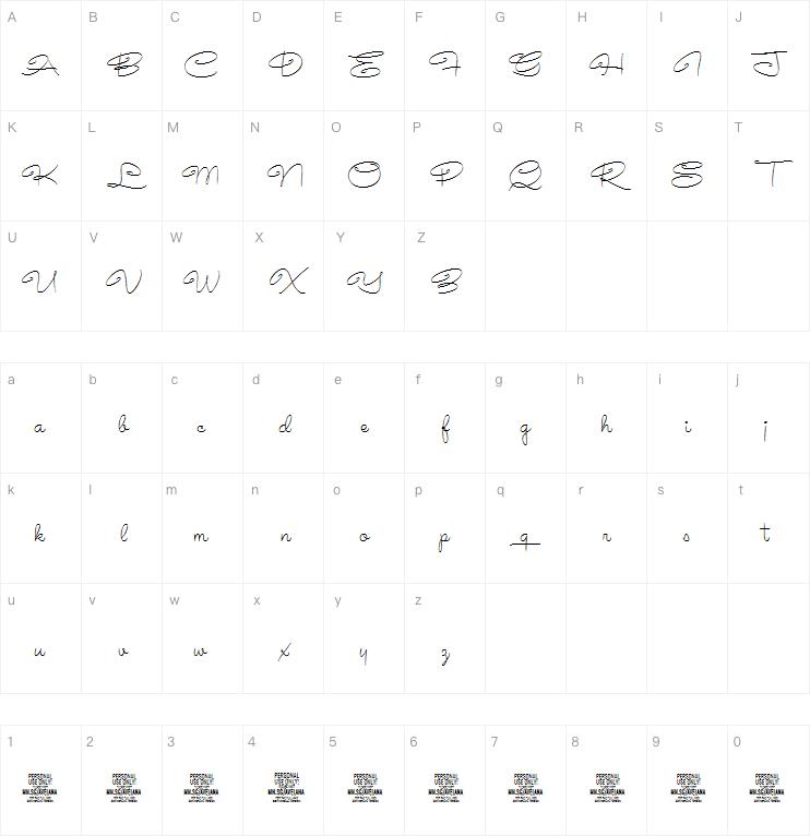 Avelana字体