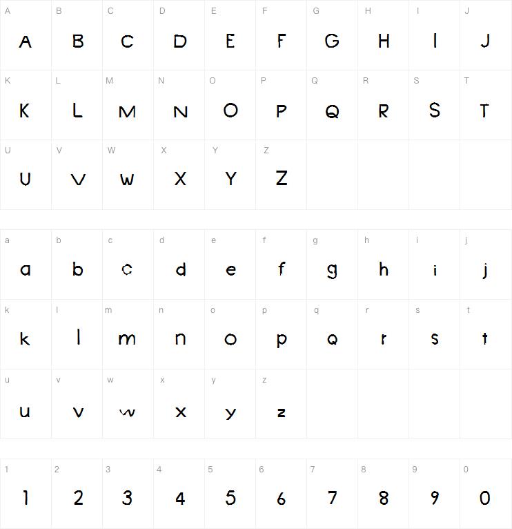 Avent Garden字体