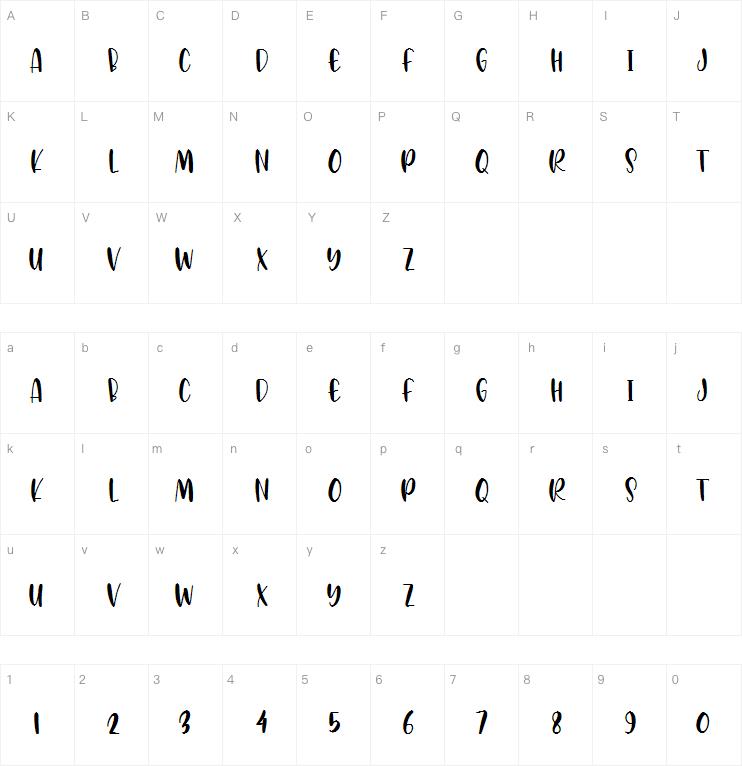 Avocado Creamy字体