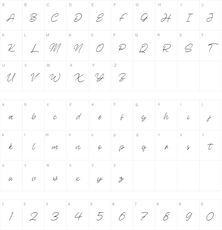 Awejatty字体