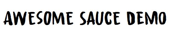 Awesome Sauce DEMO字体