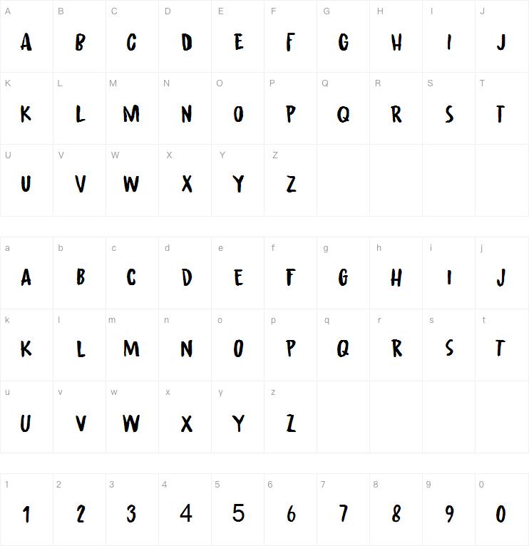 Awesome Sauce DEMO字体