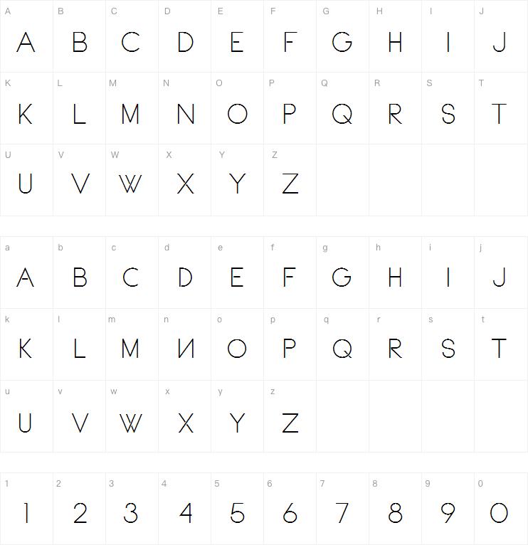 Axilia字体