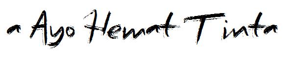 a Ayo Hemat Tinta