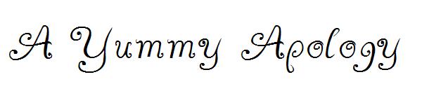 A Yummy Apology