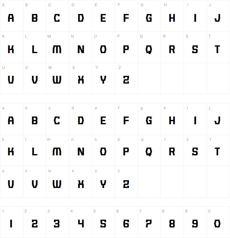 Background Noise字体