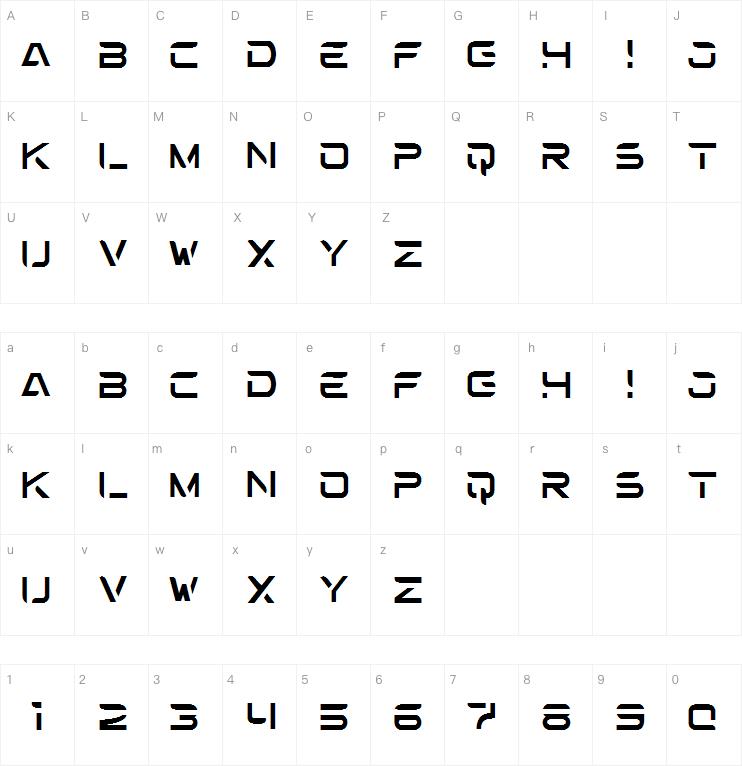 Backsteal字体