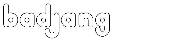 badjang字体