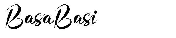 BasaBasi字体