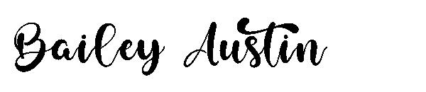 Bailey Austin字体