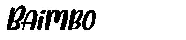 Baimbo字体