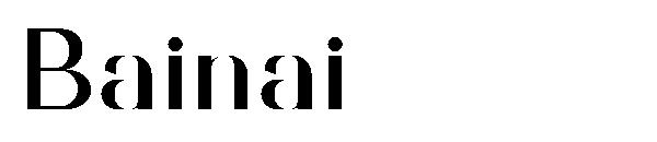 Bainai字体