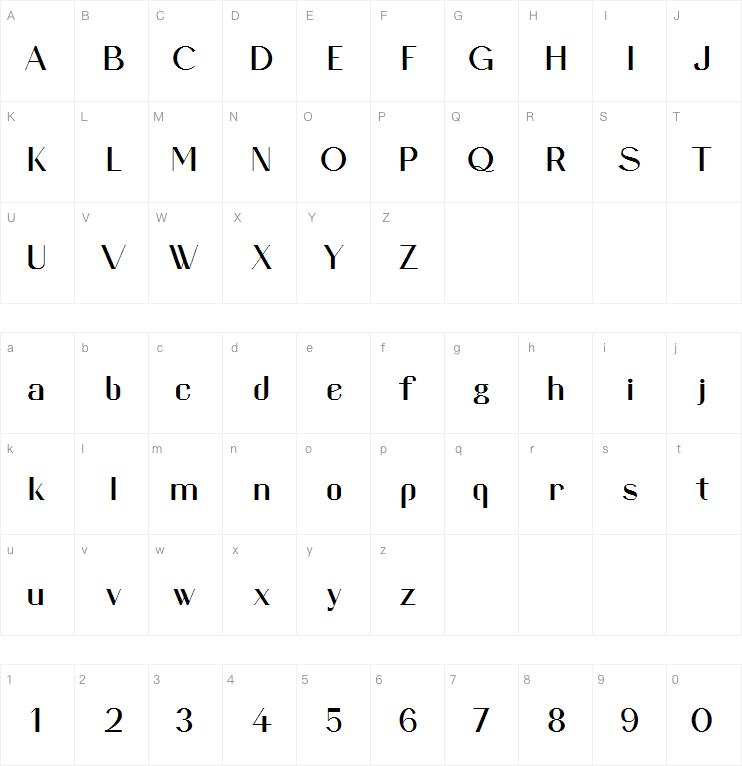 Bainai字体