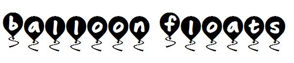 Balloon Floats字体