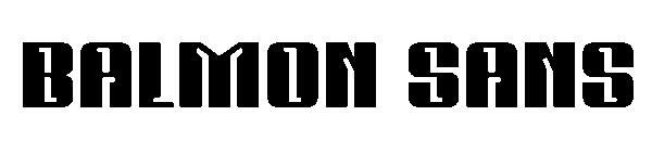 BALMON SANS字体