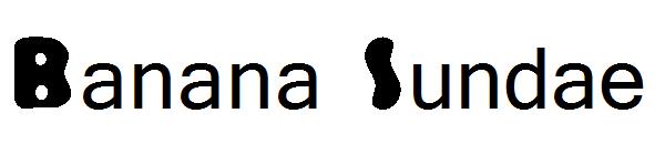 Banana Sundae字体