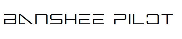 Banshee Pilot字体