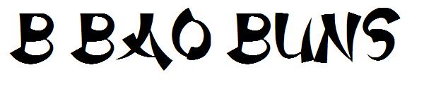 b Bao Buns字体
