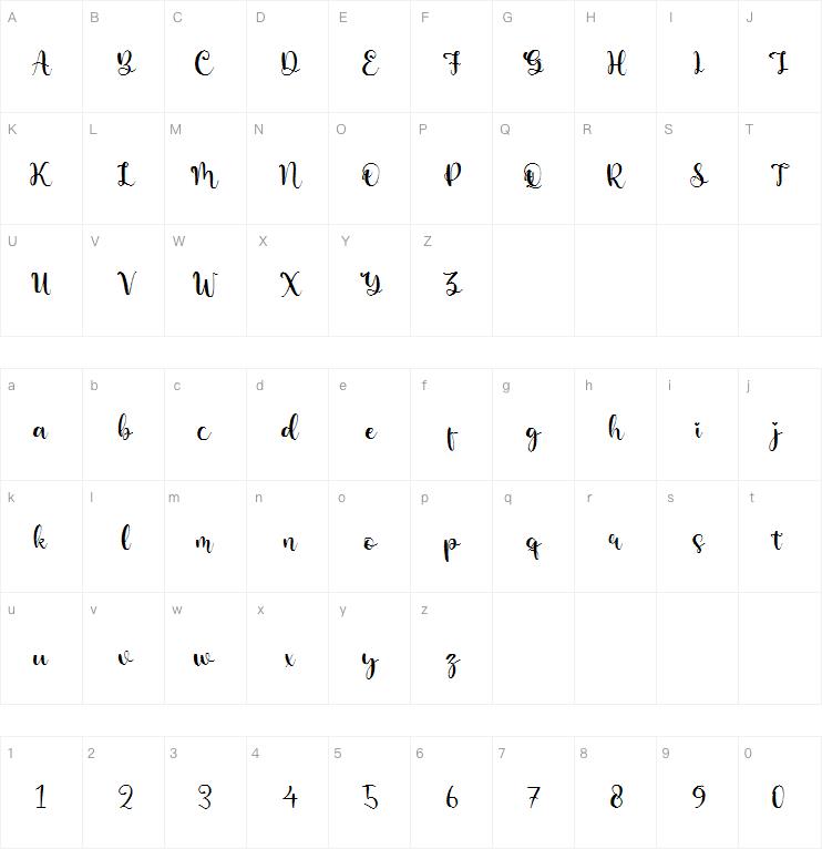 Barbara Lattvia字体